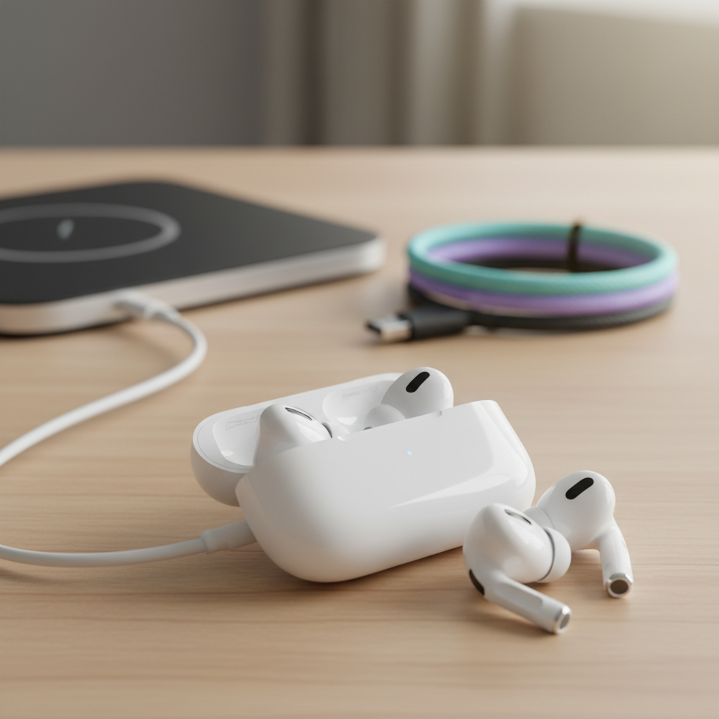AirPods Pro | 2nd Generation (USB-C) עם חיבור USB-C, פותרים בעיות חיבור ונוחות טעינה עבור משתמשי AirPods.